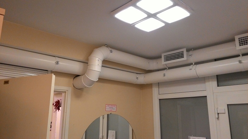 Oro vėdinimo kanalų montavimas